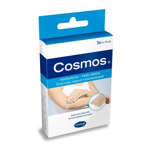 Пластырь Cosmos Water-Resistant Hartmann водоотталкивающий гипоаллергенный 6 х 10 см 5 шт. в Горздрав