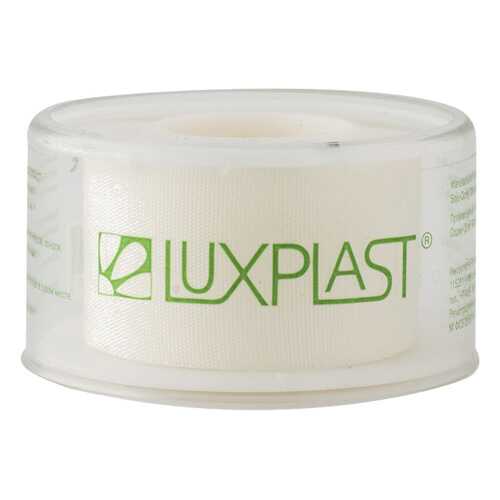 Пластырь Luxplast фиксирующий на шелковой основе белый 5 м х 2,5 см в Горздрав