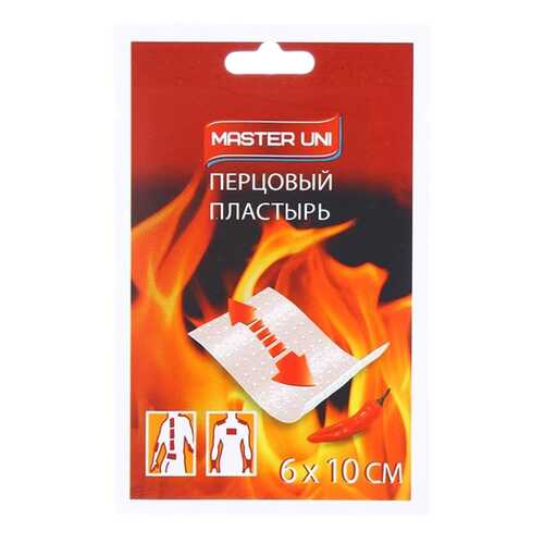 Пластырь Master Uni перцовый 6 х 10 см в Горздрав