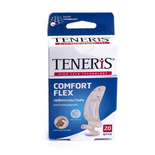 Пластырь Teneris Comfort Flex бактерицидный на полимерной основе 20 шт. в Горздрав