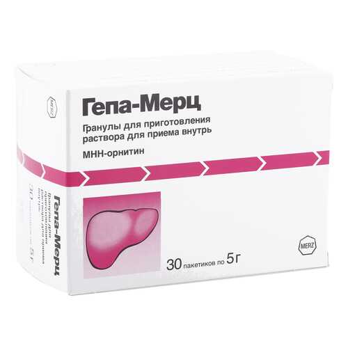 Гепа-Мерц гранулы 3 г 30 шт. в Горздрав
