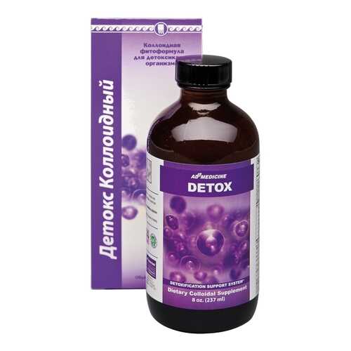 Коллоидная фитоформула Detox AD Medicine жидкость 237 мл в Горздрав