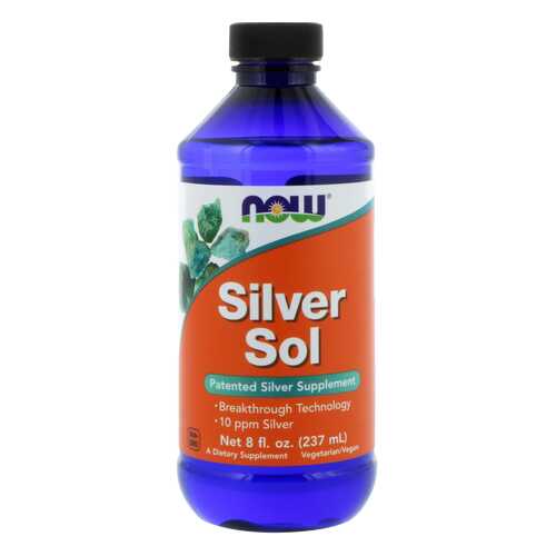 Silver Sol Now Коллоидное серебро 237 мл в Горздрав