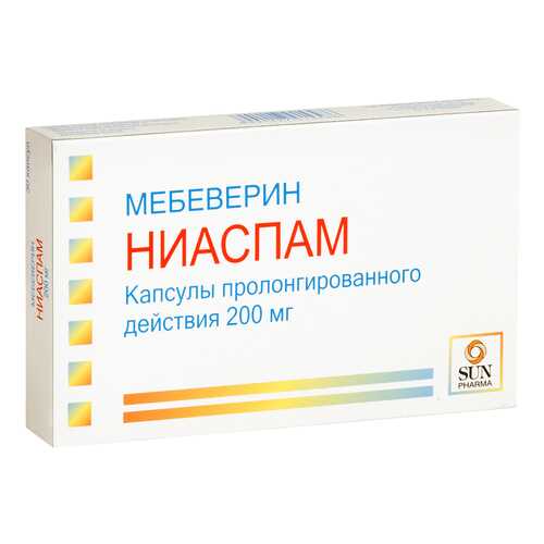 Ниаспам капсулы пролонг. действия 200 мг №30 в Горздрав