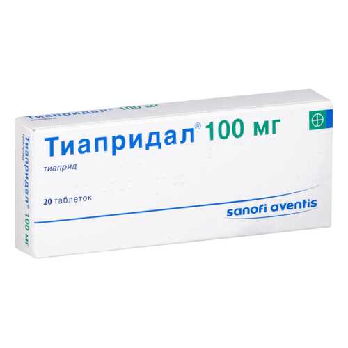 Тиапридал тб 100 мг №20 в Горздрав