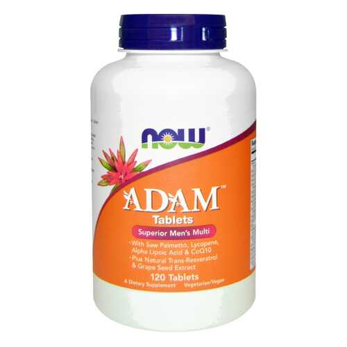 Витаминно-минеральный комплекс NOW Adam Male Multi таблетки 120 шт. в Горздрав