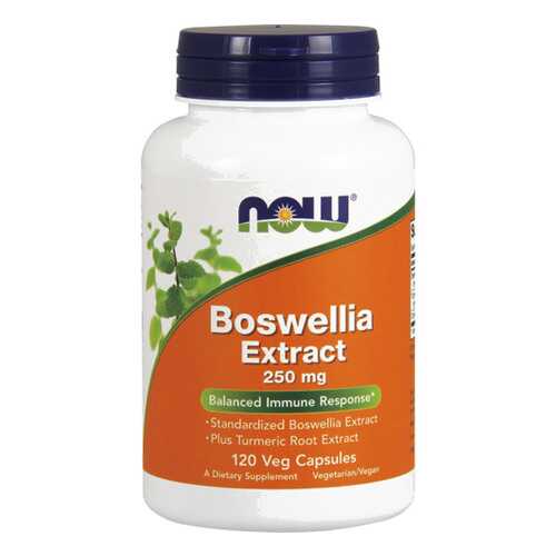 Now Boswellia Extract 250 мг капсулы 120 шт. в Горздрав