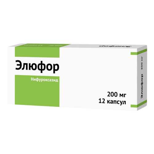 Элюфор капсулы 200 мг №12 в Горздрав