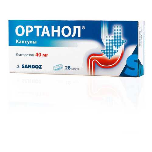 Ортанол капсулы 40 мг 28 шт. в Горздрав