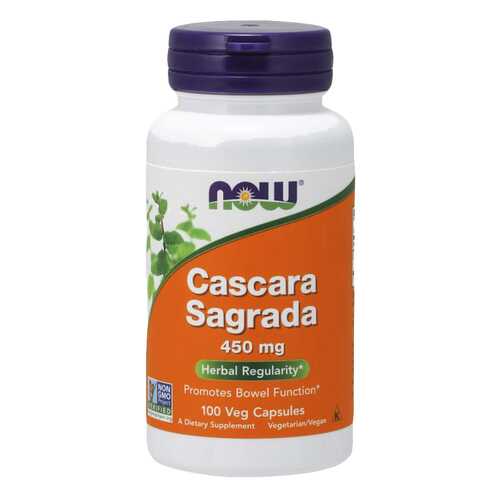 Для пищеварения NOW Cascara Sagrada 450 мг 100 капсул в Горздрав