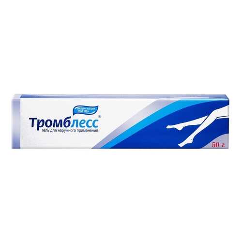 Тромблесс гель 1000 ЕД/г 50 г в Горздрав