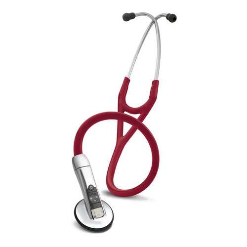 Стетоскоп Littmann Electronic Model 3200 с Bluethooth и бордовой трубкой 69 см 3200BU в Горздрав