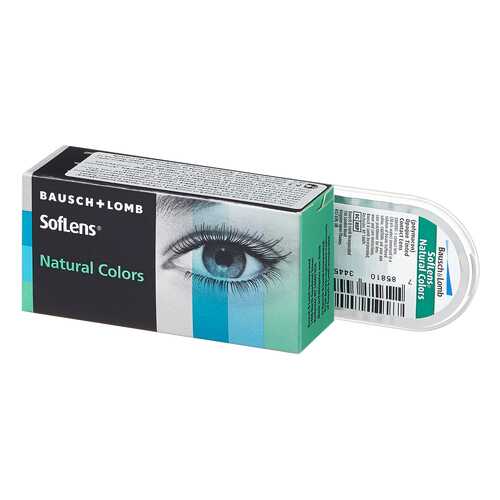 Контактные линзы SofLens Natural Colors 2 линзы -5,00 platinum в Горздрав