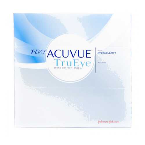 Контактные линзы 1-Day Acuvue TruEye 90 линз R 8,5 -6,50 в Горздрав