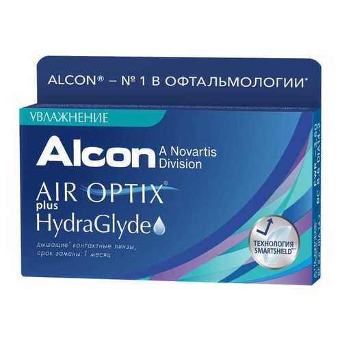 Контактные линзы ALCON Air Optix plus HydraGlyde 6 линз -0,25 в Горздрав