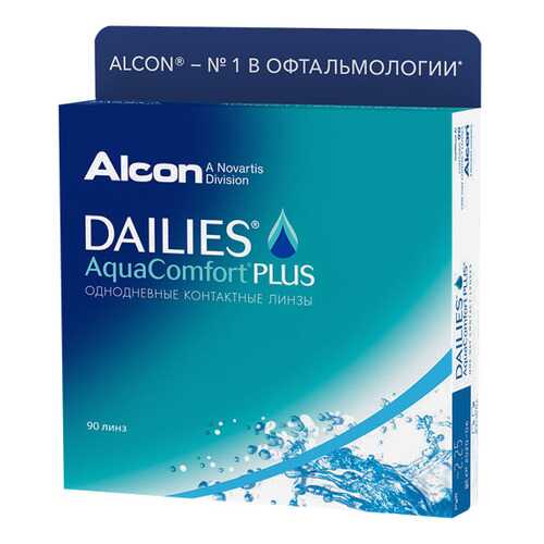 Контактные линзы ALCON Dailies AquaComfort Plus 90 линз -1,75 в Горздрав