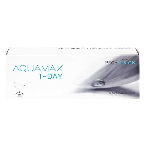 Контактные линзы AQUAMAX 1-DAY 30 линз R 8,6 -1,50 в Горздрав