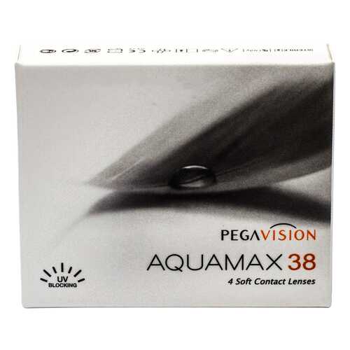 Контактные линзы AQUAMAX 38 4 линзы R 8,6 -3,25 в Горздрав