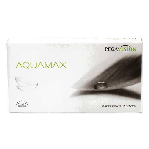 Контактные линзы AQUAMAX 6 линз R 8,6 -7,50 в Горздрав