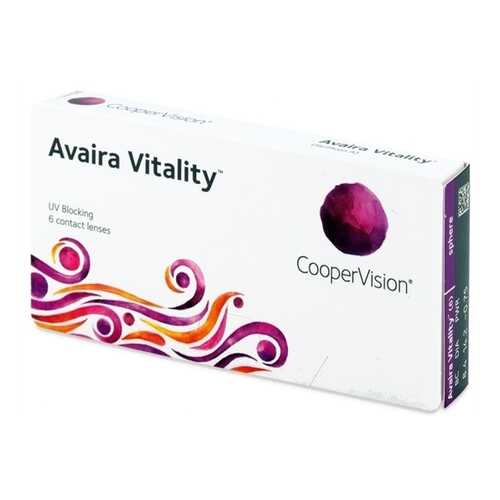 Контактные линзы Avaira Vitality 6 линз -3,25 в Горздрав