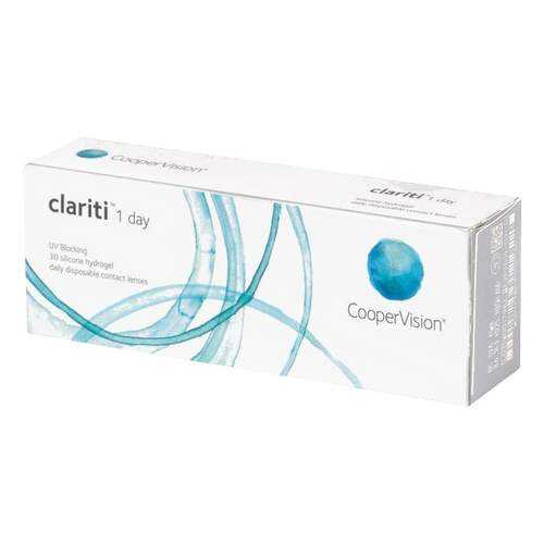 Контактные линзы Clariti 1 day 30 линз R 8,6 +0,75 в Горздрав