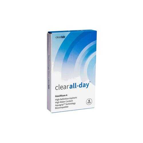 Контактные линзы ClearLab Clear All-Day 6 линз R 8.6 +06,00 в Горздрав