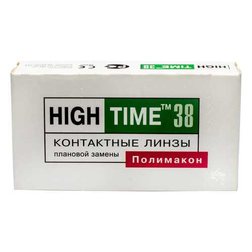 Контактные линзы High Time 38 4 линзы R 8,6 -5,75 в Горздрав
