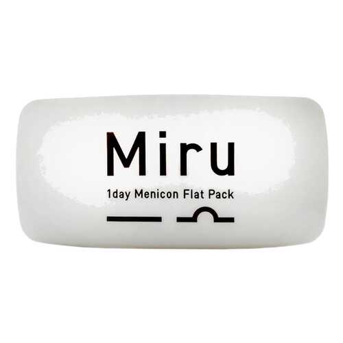 Контактные линзы Miru 1 day Menicon Flat Pack -2,50 30 шт. в Горздрав