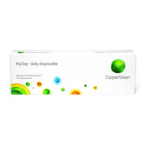 Контактные линзы MyDay Daily disposable 30 линз R 8,4 -3,50 в Горздрав