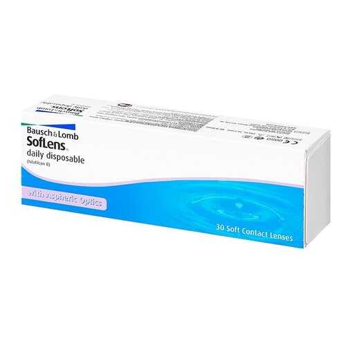 Контактные линзы Soflens Daily Disposable 30 линз +5,00 в Горздрав