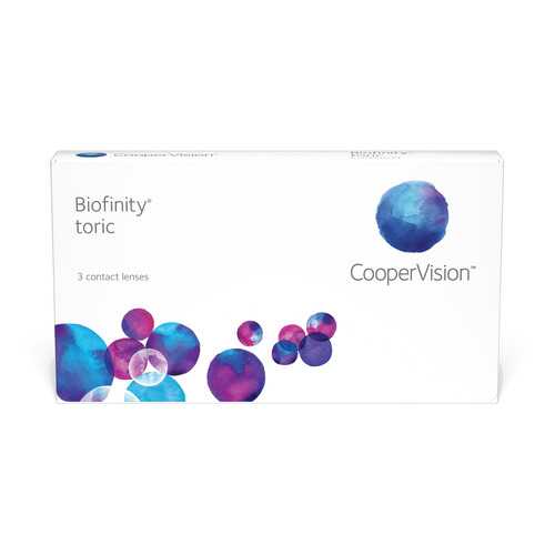 Контактные линзы Biofinity Toric 3 линзы R 8,7 -6,00/-1,25/60 в Горздрав