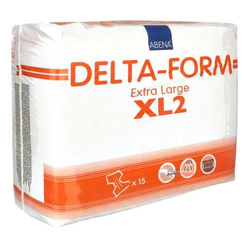 Подгузники для взрослых XL2, 15 шт. Abena Delta-Form в Горздрав