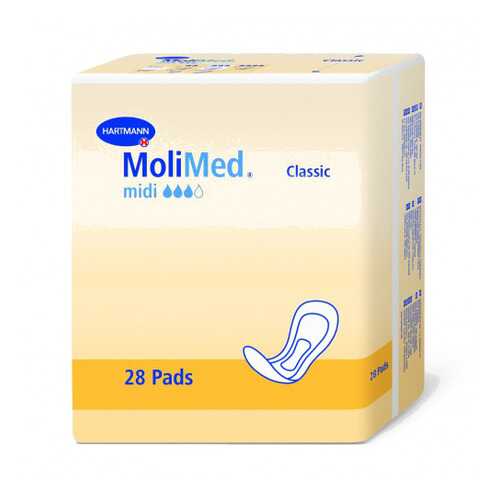 Урологические прокладки Molimed Classic midi 28 шт. в Горздрав