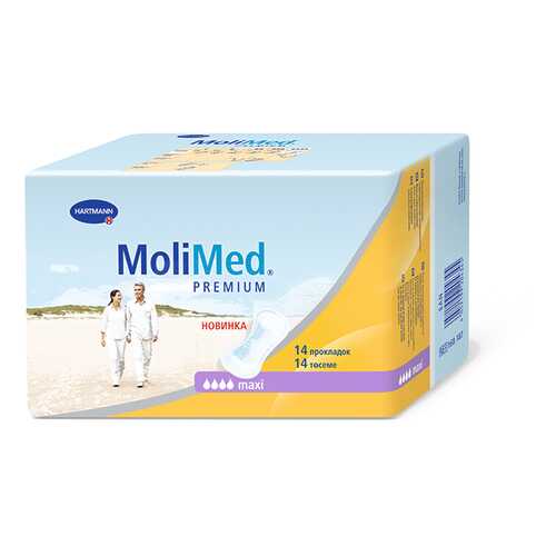Урологические прокладки Molimed Premium maxi 14 шт. в Горздрав