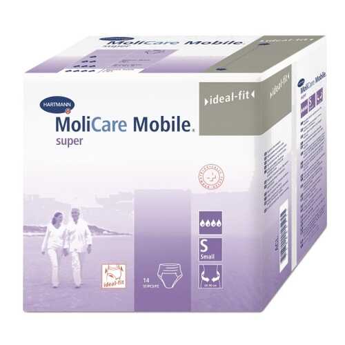 Впитывающие трусы MoliCare Mobile super при недержании размер S 14 шт. в Горздрав