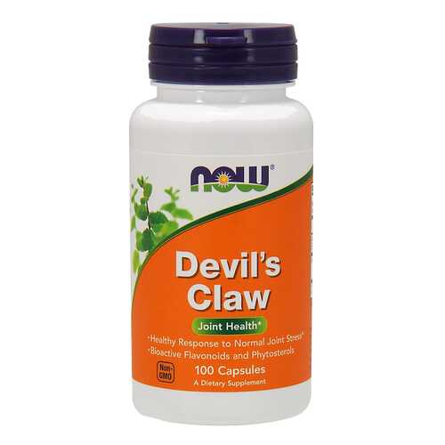 Добавка для здоровья NOW Devil's Claw Root 100 капс. натуральный в Горздрав