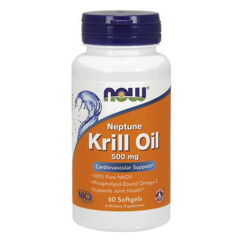 Omega 3 NOW Krill Oil Neptune 60 капс. в Горздрав